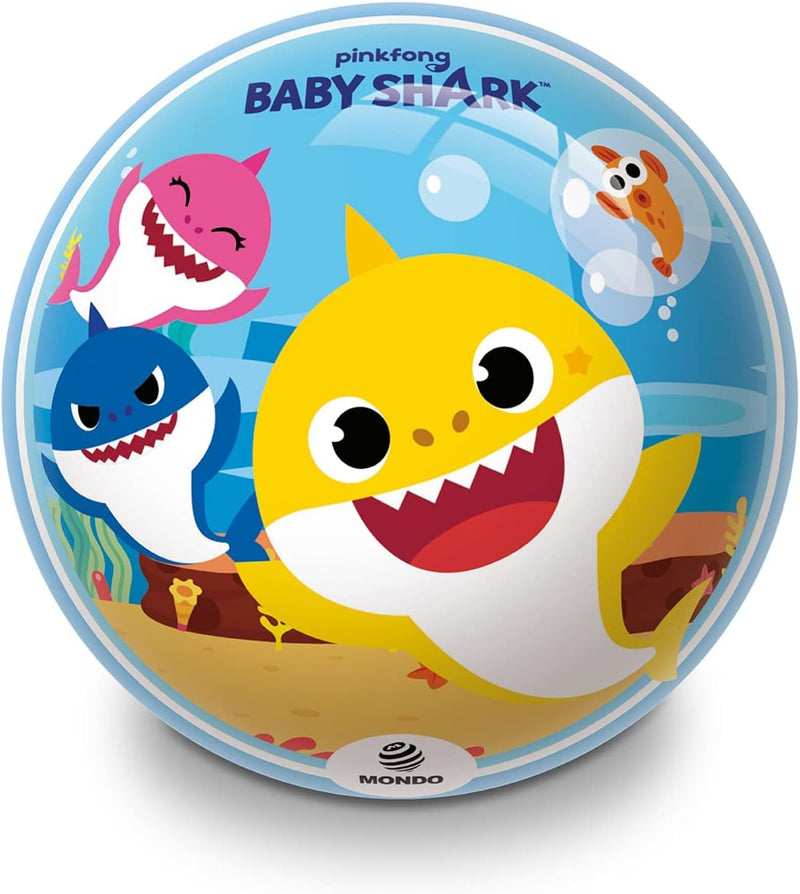 Mondo PVC Ball Baby Shark 23cm, 26014, Multicolor
