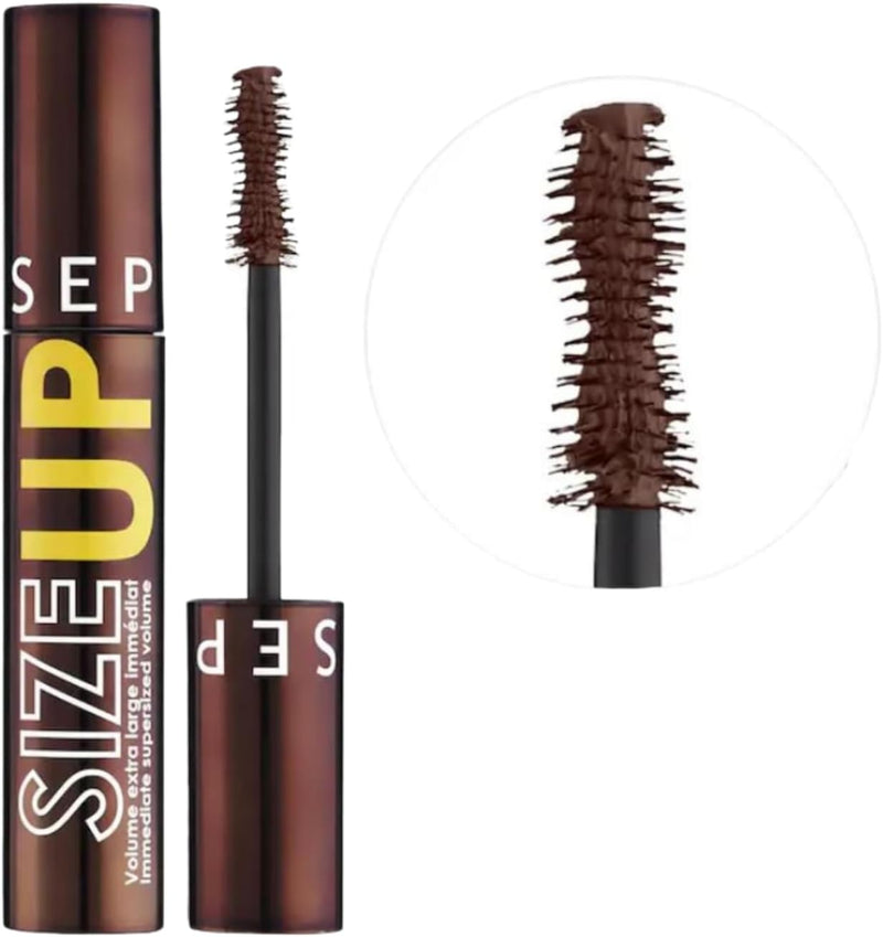 Size Up Volume Mascara, Brown, 12.5 ml
