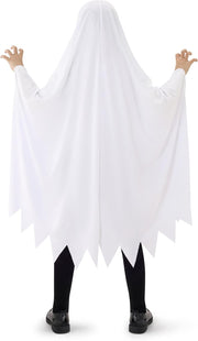 Spooktacular Creations Ghost Costume for Kids with Pumpkin Basket, Scary Halloween Costume for Boys