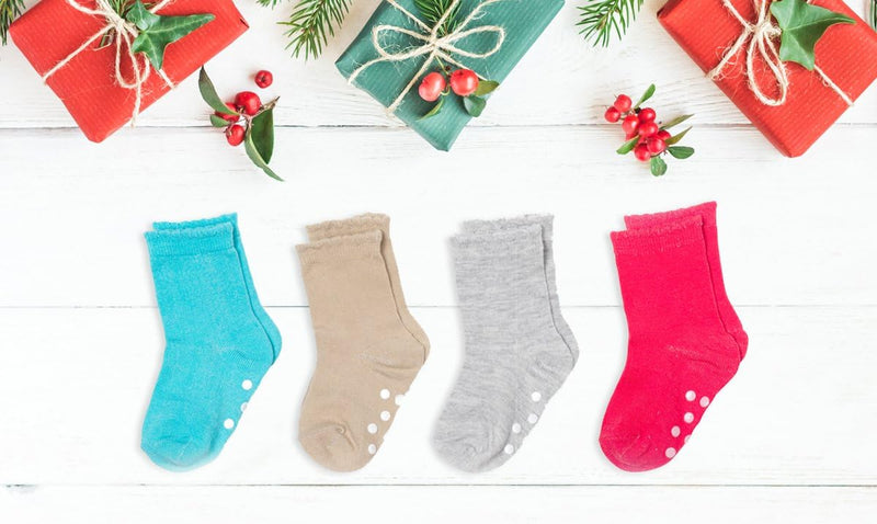 Silky Toes Baby Boy Girl Infant Socks 6Pk (12-18M, Basic Multi Girls (6 Pairs))