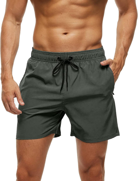 Mens Swimming Trunks Swim Shorts Gym Athletic Workout Running Sports Golf Lounge Clothes Casual Summer Beach