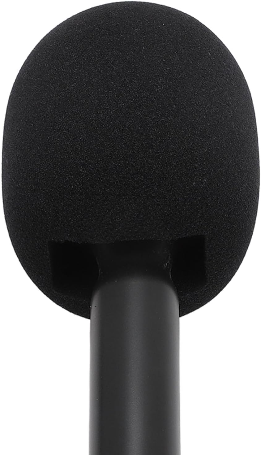 Microphone Interview Handle, 1Pcs Wireless Mic Holder Stand for Mic 1, 2, for Rode Wireless GO II, for Hollyland Lark M1, C1, 150, for G1, for Movo, Wireless Lav Mic Adapter