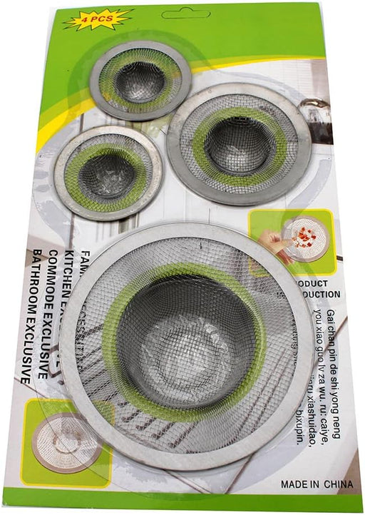 Hasanat Essentials Wash Basin Sink Strainer Stainless Steel Bathroom & Kitchen Drain Cover Net