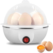 MOMENT Egg Cooker, 350W Electric egg Beater, White eggs Steamer, Egg Cooker, 7 Egg Volume Steamed Eggs Automatically Closed, Double Steamed Egg. ColorAssorted - single-deck(7 Pcs)