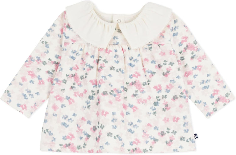 Unisex Baby Charlota_h Classic - White and pink