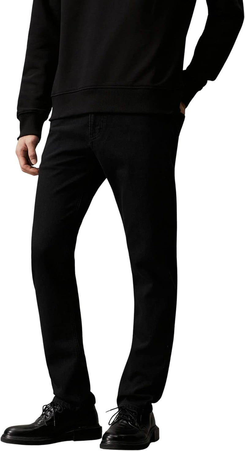 Men's Slim Pants - Denim Black