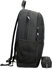 unisex-adult BACKPACK 48CM 2C W CARRY ALL REEBOK ASHLAND BLACK BLACK 31.5X45X15