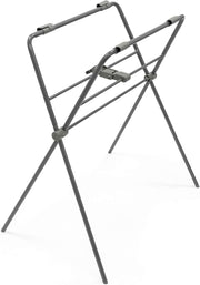 Stokke Flexi Bath Stand - Made to Fit Stokke Flexi Bath Foldable Baby Bath Tub - Lightweight & Easy to Store - Convenient, Comfortable & Safe - Best for Newborns Up to 10 kg/21 lbs - Grey - Accessories Stand for Stokke Flexi Bath