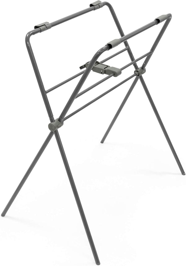 Stokke Flexi Bath Stand - Made to Fit Stokke Flexi Bath Foldable Baby Bath Tub - Lightweight & Easy to Store - Convenient, Comfortable & Safe - Best for Newborns Up to 10 kg/21 lbs - Grey - Accessories Stand for Stokke Flexi Bath