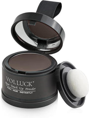 Root Touch Up Hair Powder Root Cover Up Hairline Shadow Powder Stick, Root Touch Up Dark Brown for Thinning Hair for Women and Men, Bald Spots, Eyebrows, Beard Line, Dark-Brown, Pack Of 1 - Medium-Brown 4 g (Pack of 1)