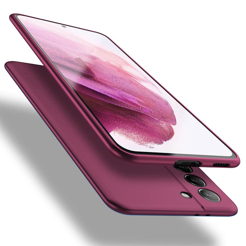 X-level Samsung Galaxy S21 Case Slim Fit Soft TPU Super Ultra-Thin [Guardian Series] S21 Phone Back Cover Light Protective Matte Finish Coating Case Compatible Samsung S21