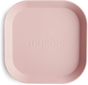 Dinnerware Cups for Kids Set of 2 Reusable BPA Free Dishwasher & Microwave Safe Cups Easy to Hold Made in Denmark (Sage) - Blush