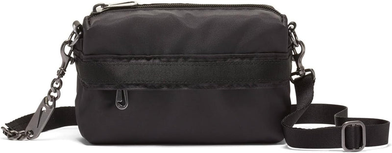 Nike W Nsw Futura Luxe Crossbody Bags For Womens Black/Black/(Dk Smoke Grey) 1Size