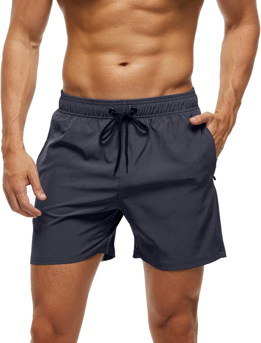 Mens Swimming Trunks Swim Shorts Gym Athletic Workout Running Sports Golf Lounge Clothes Casual Summer Beach