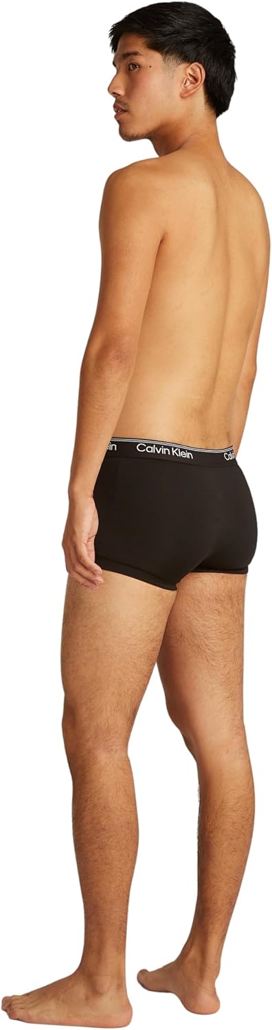 Calvin Klein Mens LOW RISE TRUNK 3PK Underwear Bottoms