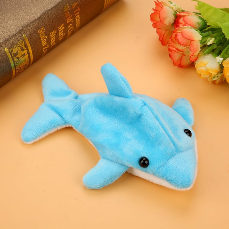 Baby Cute Cartoon Dolphin Bathing Swimming Pool Float Toy Water Play Toys (Blue)