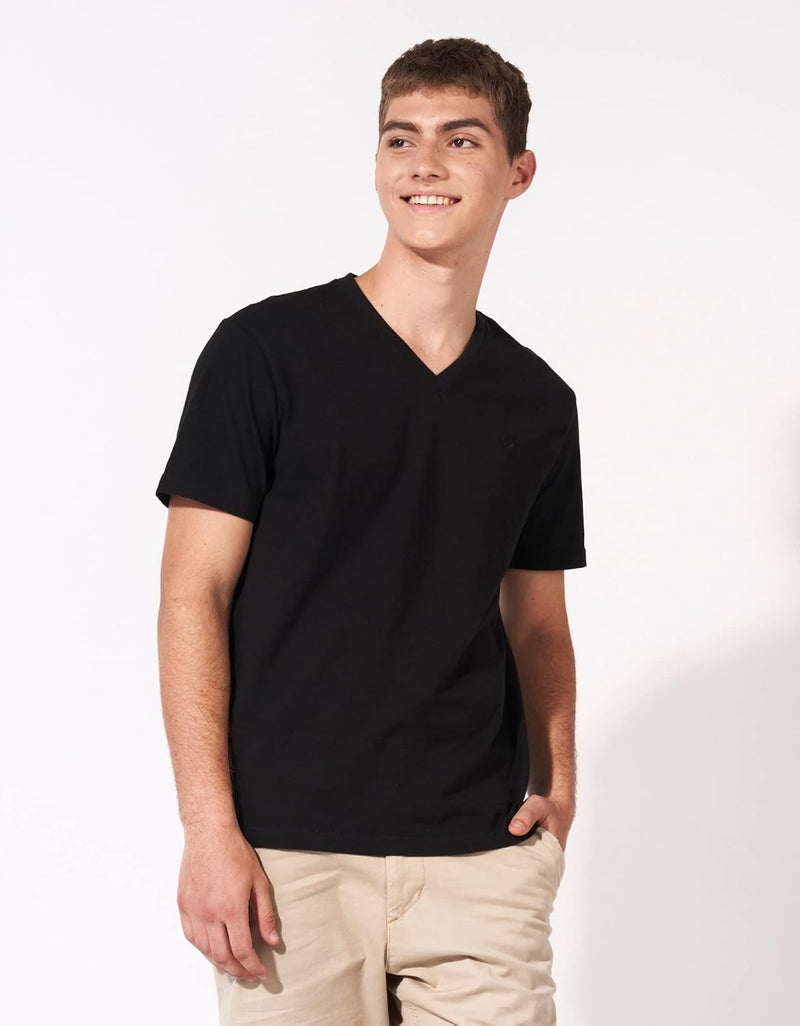 American Eagle Men's Super Soft Icon V-Neck T-Shirt