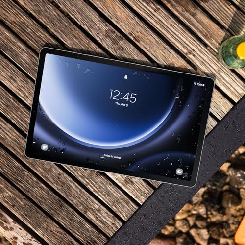 Samsung Galaxy Tab S9 FE (SM-X510) W/S Pen, 256GB 8GB RAM, WiFi Only, Factory Unlocked GSM, International Version (Gray)