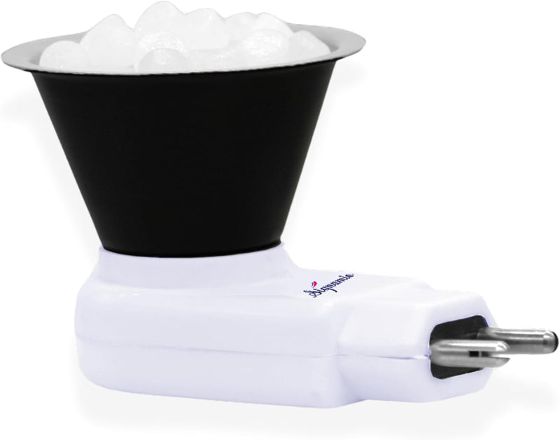 SIGNAMIO® 2 Pcs Kapoor Dani Electrical Camphor Diffuser Burner Set Oil Diffuser for Home, Featuring a bakhoor Burner and Electric dhup dani for Pooja Room
