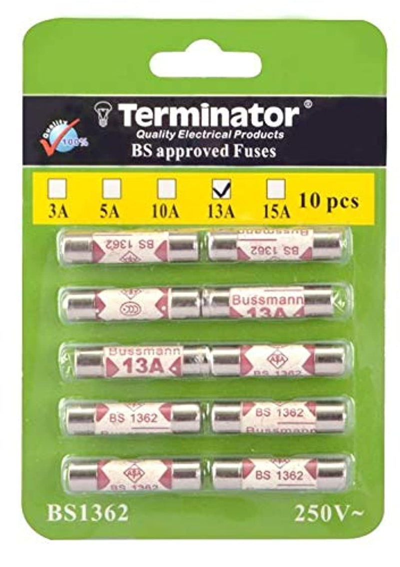 Terminator Porcelain Ceramic FUSe 13A 10 Pieces