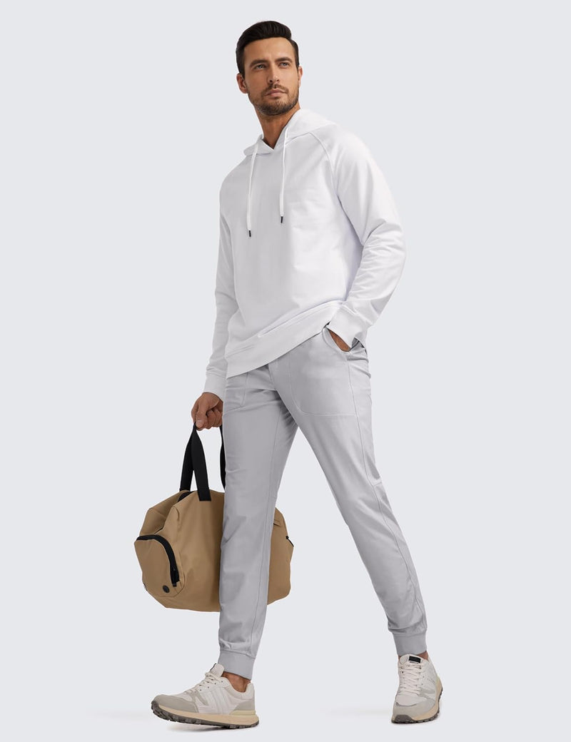 CRZ YOGA All Day Comfy Golf Joggers Pants for Men 30'' Quick Dry Lightweight Stretch Work Casual Joggers with Pockets