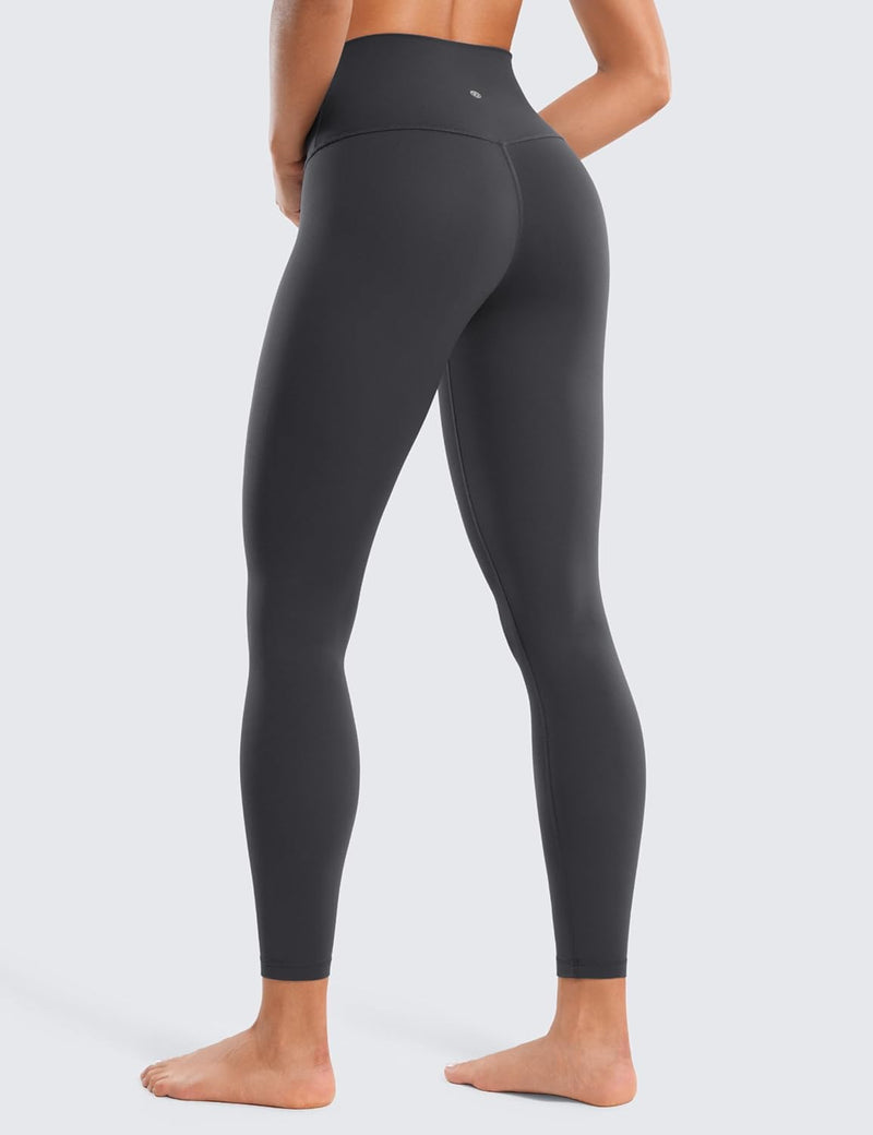CRZ YOGA Women's Butter Luxe Leggings 25 Inches - High Waisted Buttery Soft Comfort Lounge Leggings