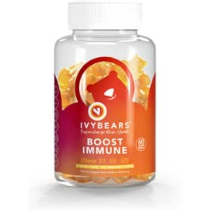Ivybears Boost Immune Vitamin Supplements 60-Gummies, 150 g