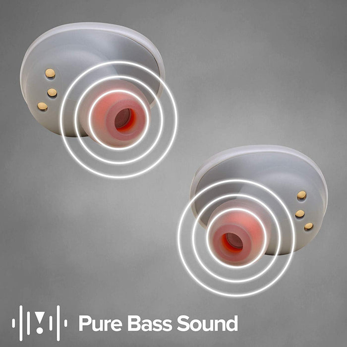 JBL JBLT120TWSWHT JBL T120TWS True Wireless In-Ear Headphones White - White (Pack of1)