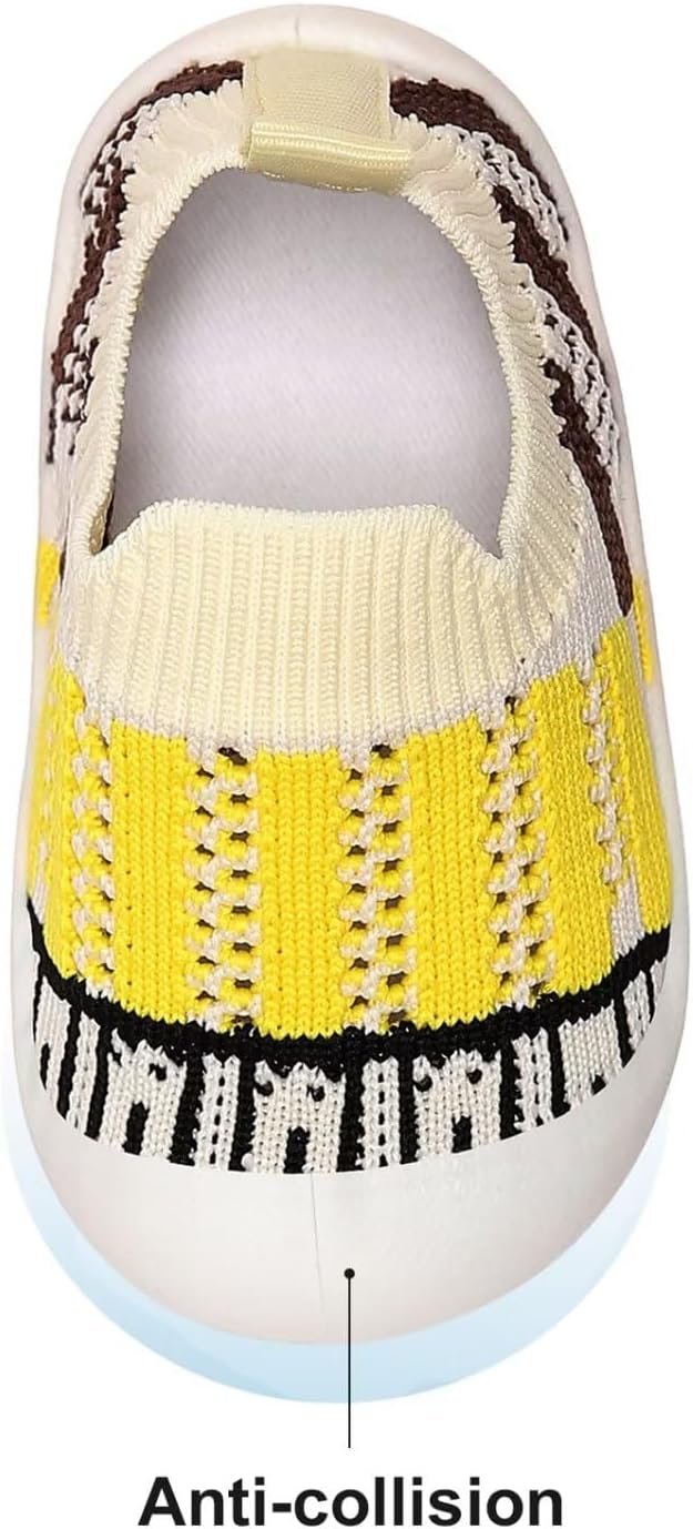 Baby Boy Girl Walking Shoes Non-Slip Toddler Sock Shoes 6 9 12 15 18 24 Months