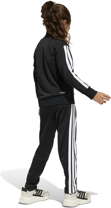 adidas Unisex Kids Seasonal Essentials Tiberio 3 Stripes Tricot Tracksuit TRACKSUIT