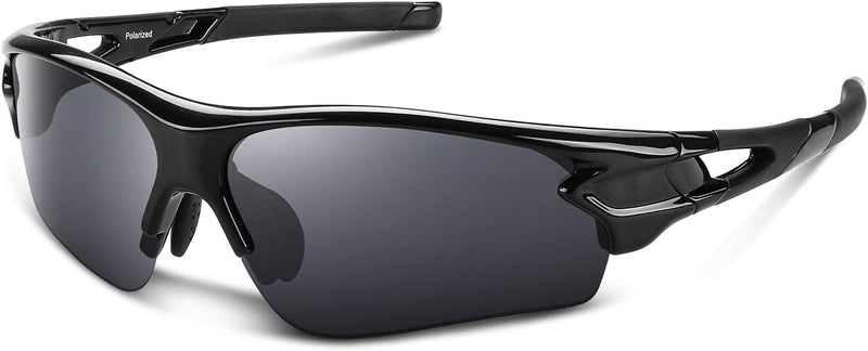 Polarized Sports Sunglasses for Men Women Youth Baseball Fishing Cycling Running Golf Motorcycle Tac Glasses UV400