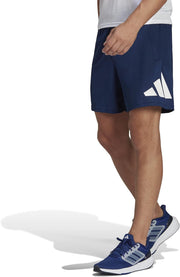 Mens Train Essentials Logo Training Shorts Shorts - Blue
