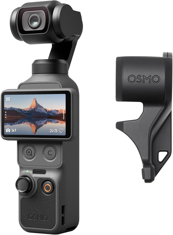 Osmo Pocket 4 Creator Combo, Pocket Gimbal Vlog Camera, 1 CMOS & 4K/240fps, 3-Axis, 2 Lossless Zoom, 107GB Built-in Storage, Mic 3 Transmitter, Osmo Mini Tripod, UAE Version, Official Warranty - DJI Osmo Pocket 4 Standard