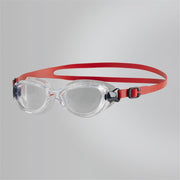 Speedo Futura Classic 8-10898B572 Goggles, Black/Lava Red/Smoke, One size, Adult - One Size Clear