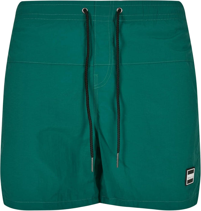 Urban Classics mens Block Swim Shorts Swim Trunks