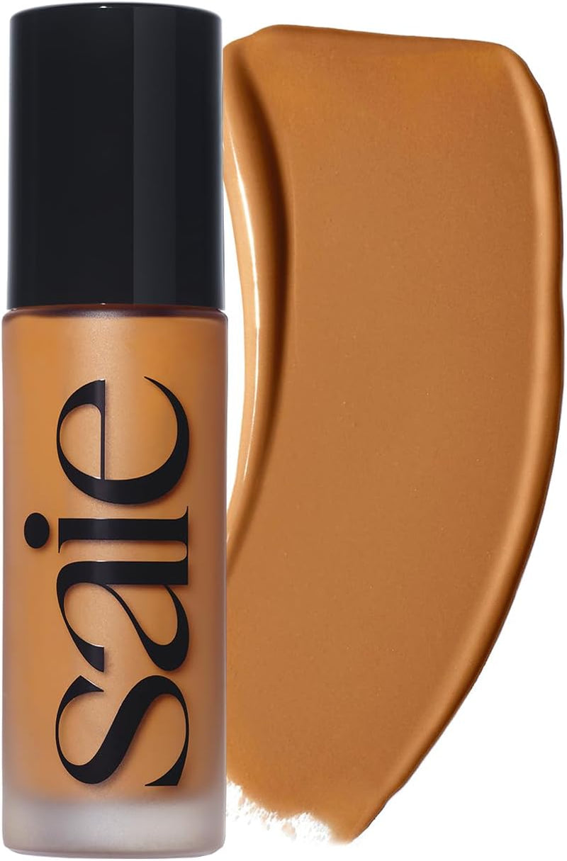 Glowy Super Skin Tint Liquid Foundation - Hydrating Serum Foundation with Lightweight, Medium Coverage - Formulated with Hyaluronic Acid to Hydrate, Brighten and Plump - Shade 11 (1.01 oz) - 1.01 Ounce (Pack of 1) Shade 27 - Medium/Tan to Deep With Olive Undertones