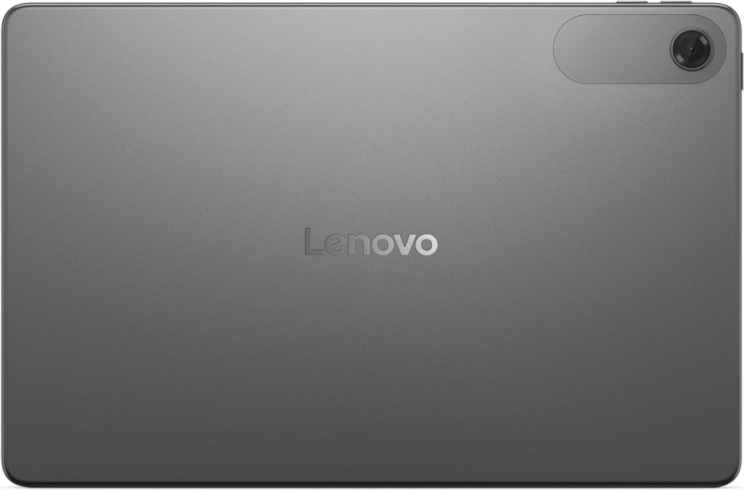 Lenovo Tab with Clear Case, 10.1" WUXGA (1920x1200) 400nits Anti-fingerprint Touch, MediaTek Helio G85 processor, 4G LTE Voice calling, 4GB RAM, 128GB Storage, Android 14, Luna Grey - [ZAEJ0000AE]