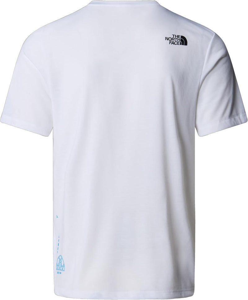 Mens M MULTIPLE PLACEMENT SS TEE-GRAPHIC TOPS (pack of 1) - White