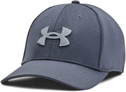 Mens Blitzing Adjustable 3.0 Cap Hat (pack of 1) - Downpour Gray / Harbor Blue