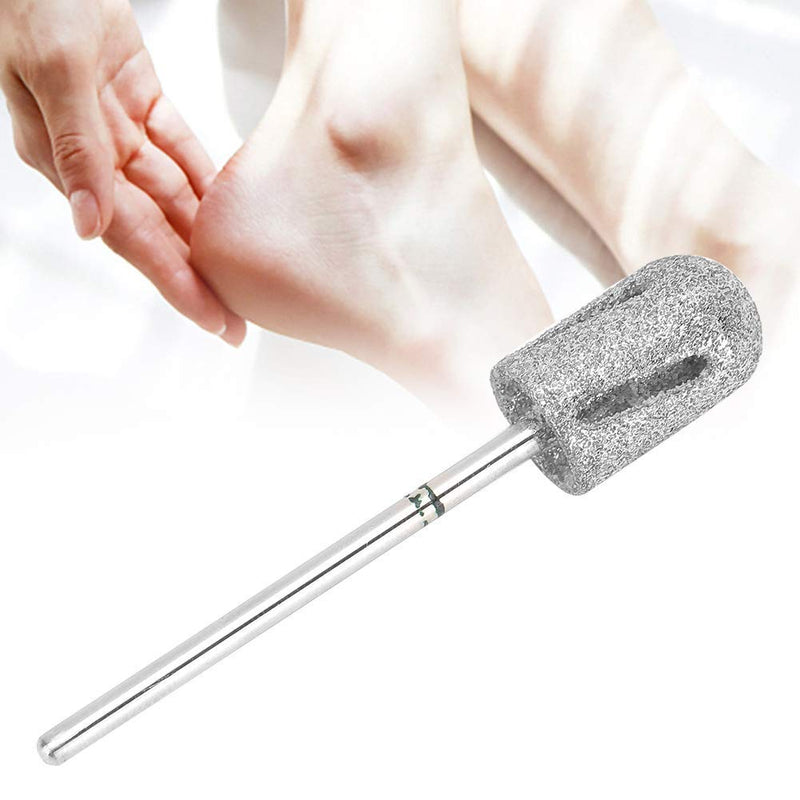 TERRIFI Nail Drill Bits, 3/32'' (2.35mm) Diamond Cuticle Electric Nail File and Ceramic Acrylic Gel Nail Bit Kit, Acrylic Nail Art Tools, Carbide Cuticle Remover Bits for Manicure Pedicure, Home Salon