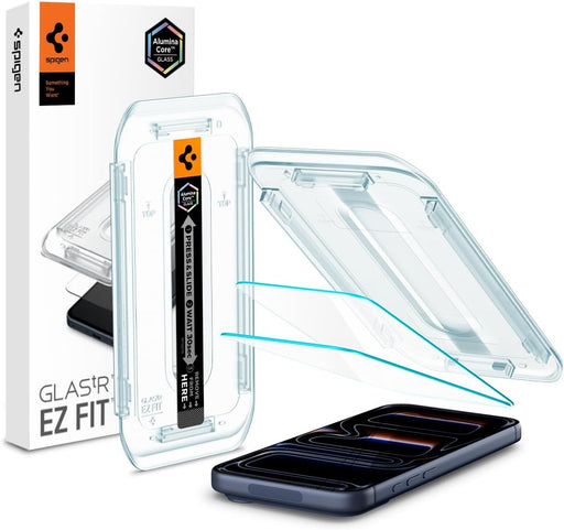 GLAStR EZ FIT for iPhone 16 Pro Max iPhone 17 Pro MAX Screen Protector Premium Tempered Glass - Case Friendly with Sensor Protection 2 PACK - iPhone 17 Pro / iPhone 17 / iPhone 16 Pro