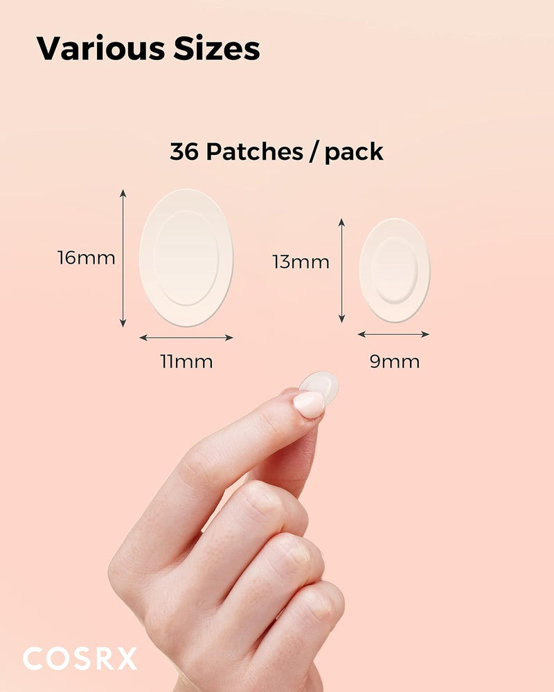 COSRX Master Patch Intensive 90 Patches (Value Pack) | Oval-Shaped Hydrocolloid Acne Pimple Patch with Tea Tree Oil | Quick & Easy Treatment