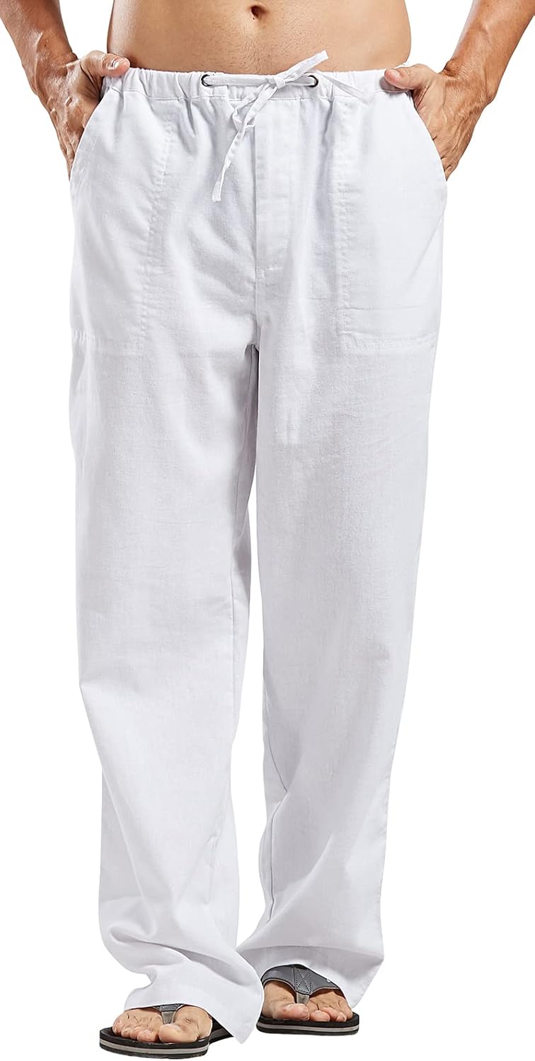 mens Straight Straight - White