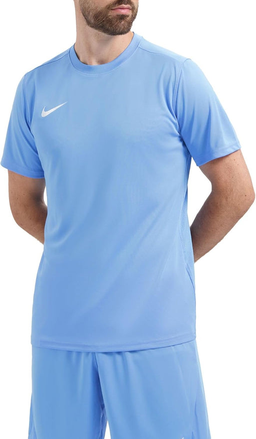 mens M Nk Dry Park Vii Jsy Ss T-Shirt - University Blue/White