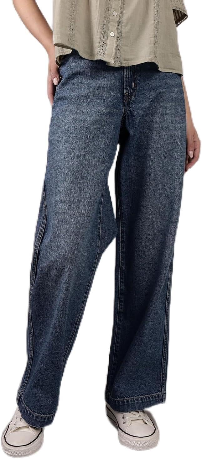 Womens Strigid High-Waisted Stovepipe Jean Modern - Vintage Sail