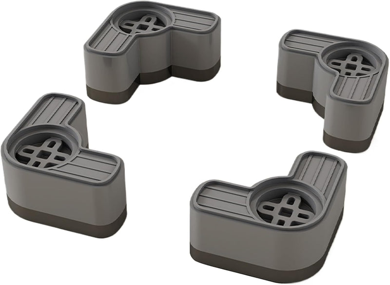 Washing Machine Feet Pads, Portable Washing Machine Vibration Pads, Washer Dryer Pedestal For Washing Machine, Anti Vibration Pads, Noise Reduction Appliance Accessories For Apartment Use