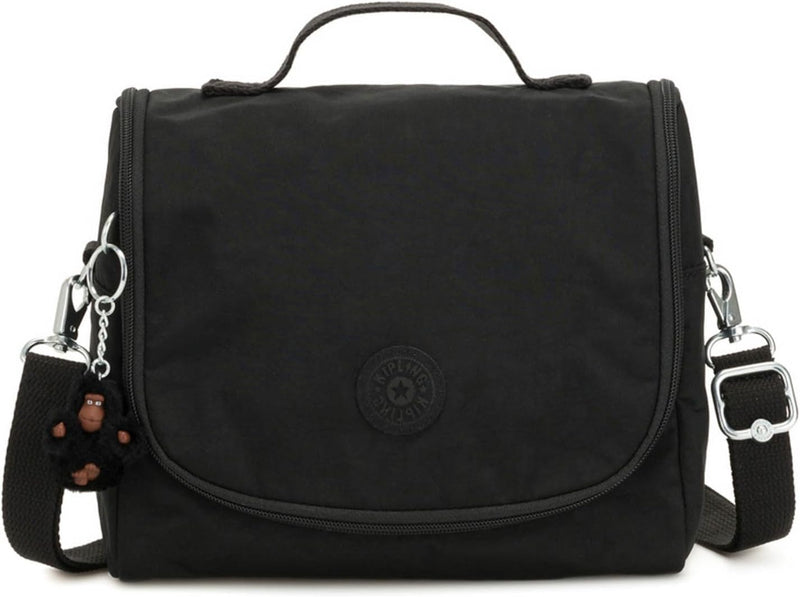 Kipling NEW KICHIROU Large lunchbox, Pouches, Cases, Bridal Rose (Pink) - True Black Large lunchbox (with trolley sleeve)