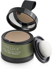 Root Touch Up Hair Powder Root Cover Up Hairline Shadow Powder Stick, Root Touch Up Dark Brown for Thinning Hair for Women and Men, Bald Spots, Eyebrows, Beard Line, Dark-Brown, Pack Of 1 - Light Coffee 3.97 g (Pack of 1)
