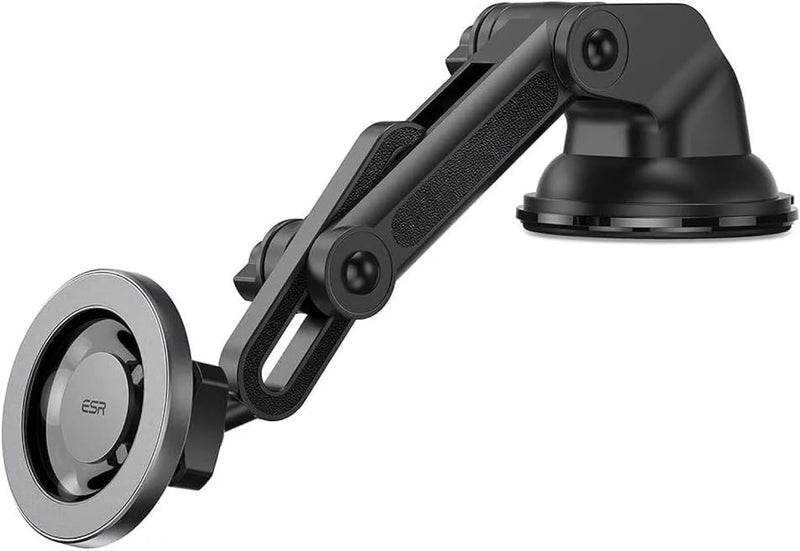 ESR for MagSafe Car Mount Dashboard, Magnetic Phone Holder for Car, Windshield Magnetic Car Mount for iPhone 16 15 Pro Max Plus 14 13 12 Mini, Car Accessories, Charging Not Supported, Metallic BLACK