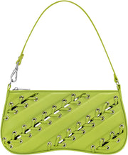 Women's Eva Shoulder Handbag - Acid Green